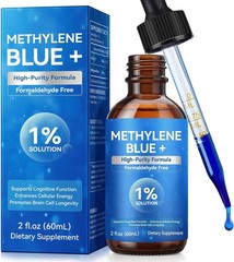 Blue Supplement – Pharmaceutical Grade, 2 FL OZ, 1% USP Grade, Liquid