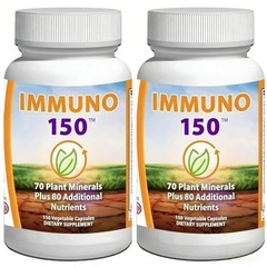 Im muno 150 Premium Immune 70Plant Minerals Immune Support Supplement one bottle