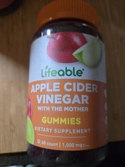 ✅4 Bundle Lifeable Apple Cidar Vinegar Gummies 240 Ct Exp Jan 2027