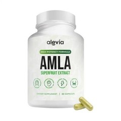 3x Alevia Organic Amla Capsules 1000mg Indian Gooseberry Antioxidant Supplement