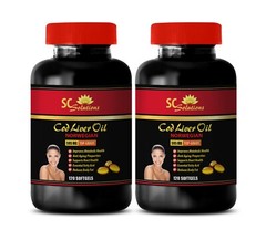 Vegetable Organic Glycerin – Cod Liver Oil 600mg – Helps In Weight Loss – 2B