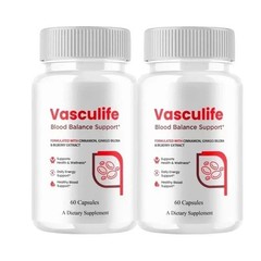 2-Pack Vasculife Capsules – VascuLife Blood Balance Support Capsules