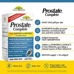 Real Health, Prostate Complete, 30 Softgels