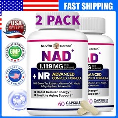 3 Pack NAD+ Supplement 300mg 180 Capsules
