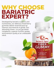 Bariatric Expert Fiber Vitamin Fast-Melting Adult Formula 60 Count