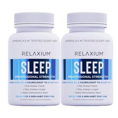 2-Pack Relaxium Sleep Natural Dietary Formula for Better Sleep (120 Capsules)