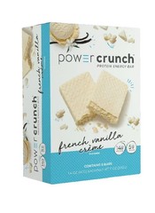 Power Crunch Original Protein Energy Bars, French Vanilla Cream, 1.4 oz, 5 Count