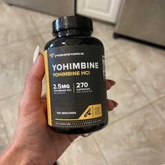 PrimaForce Yohimbine HCl 2.5mg, 270 Capsules – (READ DESCRIPTION)