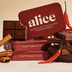 alice Mushroom Chocolate Bar Sexual Wellness Vegan Gluten Free