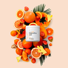 Complete Digestive Aid Digestive Enzymes Gut Health Bloating Support Supplement