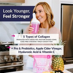 SkinnyFit Super Youth Multi Collagen Peptides Powder Women 28 Serving