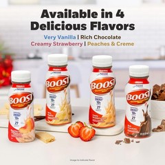 BOOST Original Ready to Drink Nutritional Drinks, Rich Chocolate, 8 Fl Oz 24pk