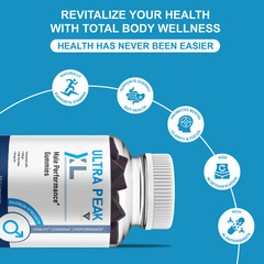Ultra Peak XL Gummies, UltraPeakXL Advanced Formula (1 Month Supply)