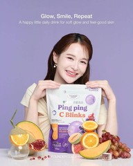 Ping Ping C Blinks + Gee Blinks + Fiber Powder Drink 30 Sachets