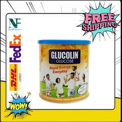 420g Glucolin Glucose Powder Orange Flavour Instant Energy & Vitamin D