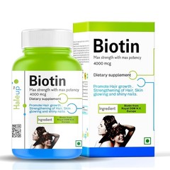 3 Pack Hale.up Biotin 60 Veg Capsules Hair Skin Support