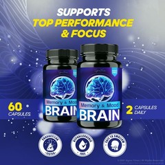 Memory and Mood Brain – Brain Double Clean Neuropatia Formula 60ct