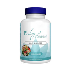 15 Day Cleanse Gut Relief – High Quality Daily Gut & Colon Relief Capsules – Hig