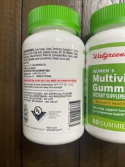 Walgreens Women’s Multivitamin Gummies 80 Ct Each Exp 05/2026 Lot of 2