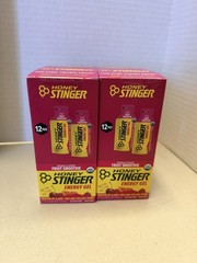 Honey Stinger Energy Gel Gluten Free Non-GMO Organic Fruit Smoothie 24pk EXP9/27