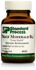 Standard Process Trace Minerals-B12 Whole Food Spleen, 90 Tablets