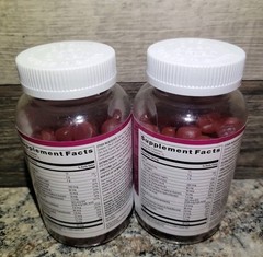 Amazon Basics Adult Gummies Multivitamin Mixed Berry &Cherry 150 Ct. Lot of 2