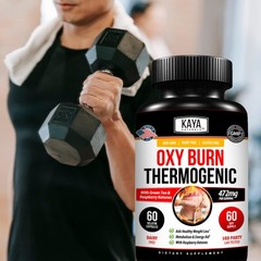 Kaya Naturals Supreme Fat Burner – Weight Loss Pills 60 Count (Pack of 1)