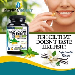 Fish Oil Omega-3 Supplement – Wild Caught DPA EPA DHA – 90 Count (Pack of 1)