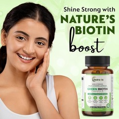 Ved.roots Green Biotin Hair Skin Nail 30 Veg Tablets