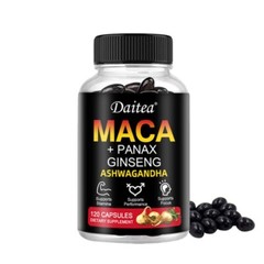 Maca Extract – 10000mg- 120 Capsules – Improve performance