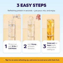 Mango Pineapple Clear Protein Refreshers – 9.1oz
