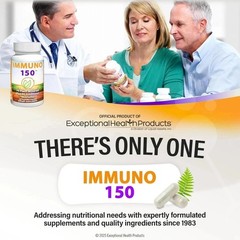 3 Pack Immuno 150, Immune Support Supplement, Packed with 70 Plant Minerals–+