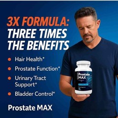 ProstateMax Prostate Health Men Supplement Capsules Urinary 1 Pack 60Ct