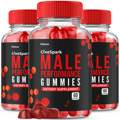 (3 Pack) Core Spark Gummies for Men Advanced Formula Male Health (180 Capsules)