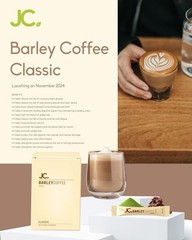 JC Organic Barley Coffee CLASSIC – 10 sachets x 16g (160 grams)