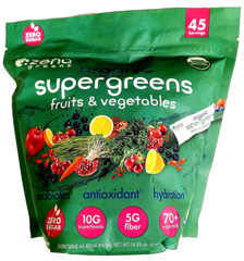 Zena Greens Organic Supergreens Fruits & Vegetables Powder 45 Packs EXP 03/2026