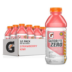 Gatorlyte Zero Electrolyte Beverage, Strawberry Kiwi, Zero Sugar Hydration, Spec