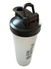 Large Sports & Gym Bottle, Ice Shaker, 26 oz – Leak Proof Flip Top – Ounce & mL