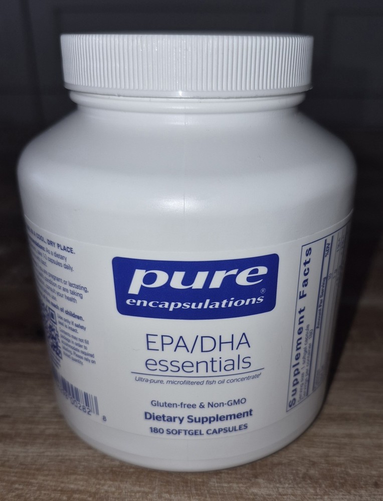 EXP/10/2026 Pure Encapsulations EPA/DHA Essentials 180 Softgels