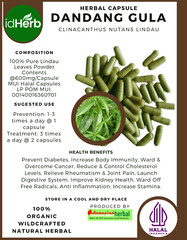 [idHerb] 100-800 Capsule Sabah snake grass Clinacanthus Nutans Lidau WildCrafted