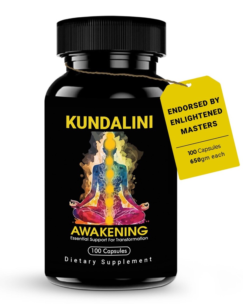 KUNDALINI AWAKENING Herbal Supplement – Ayurvedic 100 Count (Pack of 1)