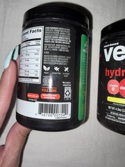 Vega Sport Hydration Powder 4.9oz Lot Of 2 Jars Lemonade Flavor Plant Base 01/28
