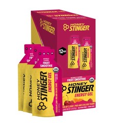 Organic Fruit Smoothie Energy Gel, Gluten Free & Caffeine Free