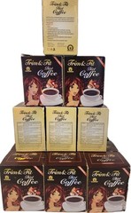 Trim $ Fit Diet Coffee, Appetite Suppressant Coffee – Instant Blended 12 Sachets