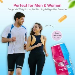 LIPOBLUE Fat Burner for Weight Loss | Quemador de Grasa Adelgazante Natural