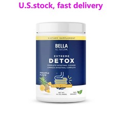 Bella All Natural Extreme Detox Powder Pineapple Flavor Colon Cleanse 400g