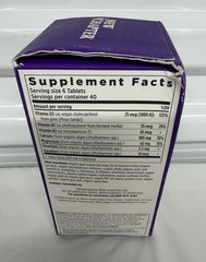 New Chapter Plant Calcium Bone Strength Take Care 240 Tiny Tabs Exp 03/2027
