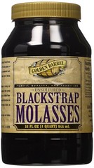 Golden Barrel Unsulfured Black Strap molasses, 32 oz 32 Fl Oz (Pack of 1)