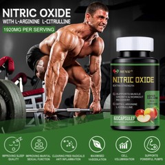 Nitric Oxide Booster Supplement for Blood Circulation and Flow,Endurance/Energy