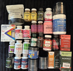 Huge Wholesale Lot Of 30 Vitamins & Supplements – exp 02/2027+- NEW/SEALED